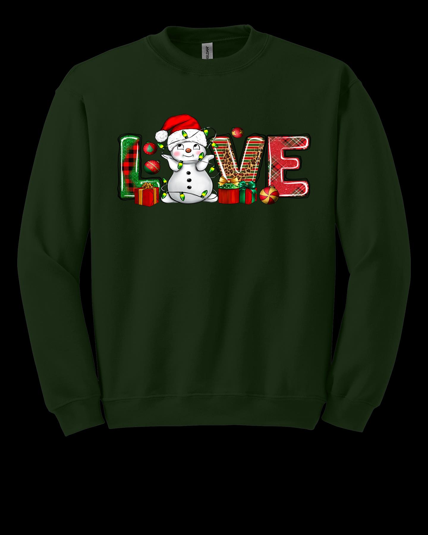 Snowman Love Crewneck Sweatshirt