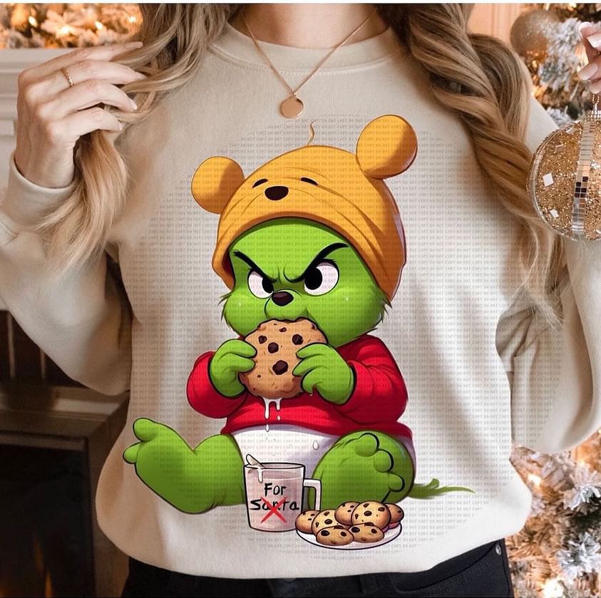 Poo Bear Grinch Sweatshirt