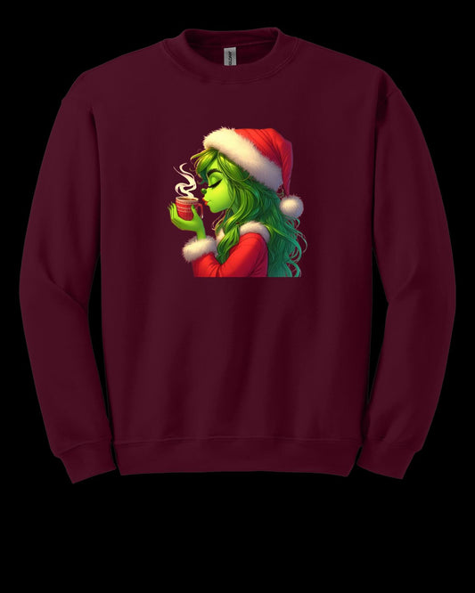 Mrs. Grinch Clause Sweatshirt