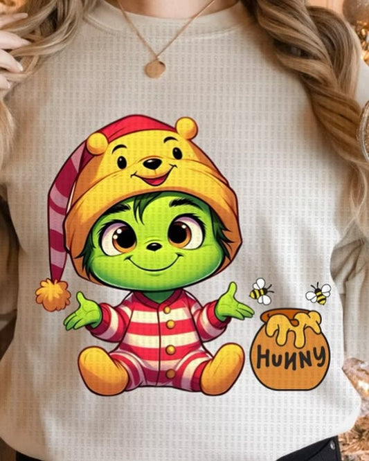 Grinchy as Poo Bear Sweatshirt