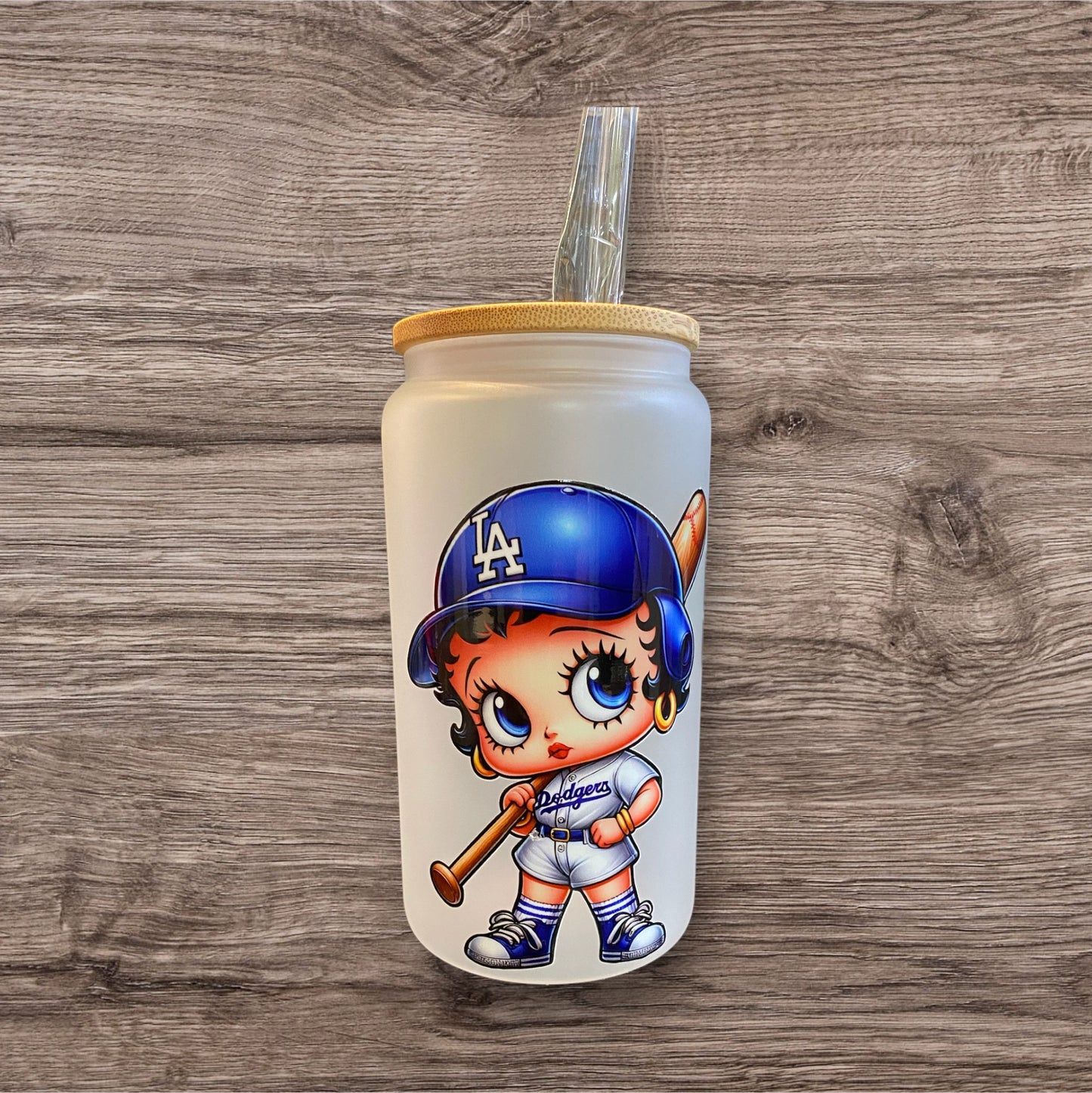 Pretty Lady LA Baseball Libby Glass (9.7oz)